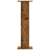Plant Stands 2 pcs Old Wood 30x30x95 cm Engineered Wood 3307880