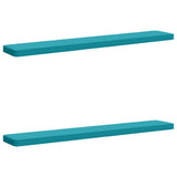 2-Piece Bench Cushions VUGHT 2 pcs 100% Polyester Turquoise 950933