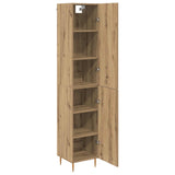 Highboard 2 pcs Artisan Oak Engineered Wood 3415918
