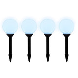 Outdoor Pathway Lamps 8 pcs LED 15 cm with Ground Spike 277114