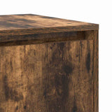 Sideboard Smoked Oak 135 x 41 x 75 cm Engineered Wood 3333890