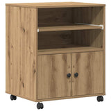 Printer Stand Artisan Oak 60 x 48 x 74 cm Engineered Wood 862286