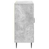Sideboard Concrete Grey 89 x 34.5 x 80 cm Engineered Wood 894878