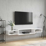 Wall-mounted TV Cabinet Wall-Mounted White 180 x 28 x 21 cm 8006005