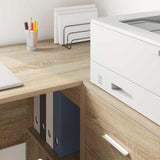 Sideboard with Drawer Sonoma Oak 38 x 34 x 75 cm 869548