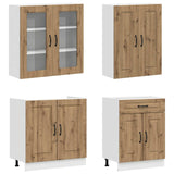 Kitchen Unit KALMAR 4 pcs Artisan Oak Engineered Wood 3438304