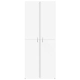 File Cabinet White 60x32x153 cm Engineered Wood 3276644