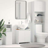 Bathroom Cabinet White 60x33x60 cm Engineered Wood 802642