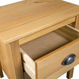 Bedside Cabinets Hill 2pcs 46x35x49.5cm Solid Pine Wood 288907