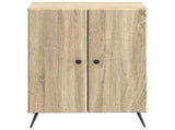 Bathroom Storage Cainet BREDA Sonoma Oak 59.5 x 31 x 80 cm 897497