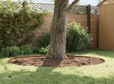 Lawn Edging 30 pcs 102 x 4 x 4 cm Steel Rusty 8008740