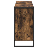 Bathroom Cabinet Smoke Oak 60 x 30 x 60 cm Engineered Wood 886488