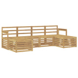Outdoor Sofa Set 5 pcs White 249 x 122.5 x 73 cm 3392259