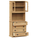 Highboard "VIGO" 80x40x176 cm Solid Wood Pine 3200583
