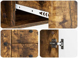 Sideboard Smoked Oak 89 x 34.5 x 60 cm Engineered Wood 895580