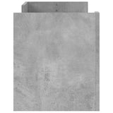 TV Cabinet Concrete Grey 100x35x40 cm Engineered Wood 848377