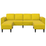 Living Room Couch 3 pcs Yellow 3335128