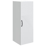 Wall-Mounted Cabinet White 33 x 34.5 x 90 cm Engineered Wood 898585