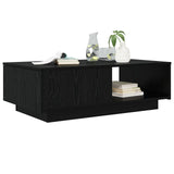 Coffee Table Black Oak 95 x 55 x 31 cm Engineered Wood 8000181