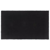 Door Mat Black 90x150 cm Tufted Coir 155580