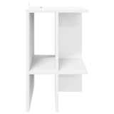 Coffee Table 2 pcs White 40 x 30 x 49 cm Engineered Wood 8001064