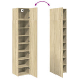 Slim Storage Cabinet Sonoma Oak 45x42.5x225 cm Engineered Wood 3281289