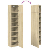Slim Storage Cabinet Sonoma Oak 45x42.5x225 cm Engineered Wood 3281289