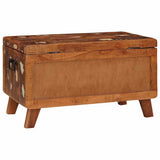 Storage Box with Storage 70 x 35 x 40 cm Solid reclaimed wood 4104572