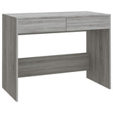 Desk Grey Sonoma 101x50x76.5 cm Engineered Wood 812997