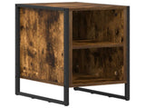 Bedside Table 2 pcs Smoke Oak 39.5 x 30 x 50 cm Engineered Wood 886635