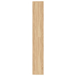 Book Cabinet/Room Divider Sonoma Oak 155x24x160 cm Engineered Wood 800660