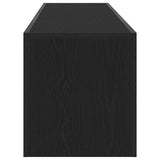 TV Cabinet Black Oak 120 x 35 x 40 cm Engineered Wood 862552