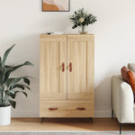 ZNTS Highboard Sonoma Oak 69.5x31x115 cm Engineered Wood 830295