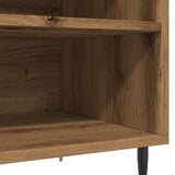 Record Cabinet Artisan Oak 84.5x38x48 cm Engineered Wood 857241