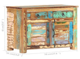 Sideboard 70x35x65 cm Solid Reclaimed Wood 287490