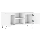 TV Cabinet White 104x35x50 cm Engineered Wood 827012
