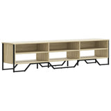 TV Cabinet Sonoma Oak 180x34x41 cm Engineered Wood 848575