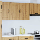 Kitchen Wall Cabinet Kalmar Artisan Oak Engineered Wood 853596