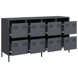 Sideboard Anthracite 135x39x73.5 cm Cold-rolled Steel 3307169