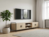 TV Cabinet 167.5 x 33 x 50 cm Sonoma Oak Engineered Wood 8013723