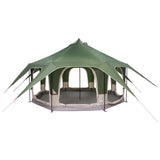 Family Tent Green 5-Person 185T Polyester with PU Coating 42017394