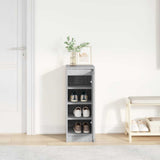 Shoe Cabinet Grey Sonoma 29.5x34x76 cm Engineered Wood 861864