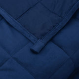Weighted Blanket Blue 120x180 cm 9 kg Fabric 350789