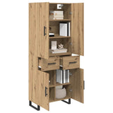Highboard 2 pcs Artisan Oak 69.5 x 34 x 180 cm 3415965