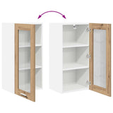 Hanging Cabinet Artisan Oak 40 x 31 x 80 cm Engineered Wood 884312