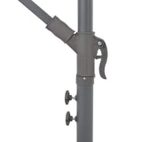 Cantilever Umbrella with Aluminium Pole 300 cm Taupe 44510