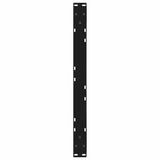 Coffee Table Legs 2 pcs Black 70x cm Steel 4012692