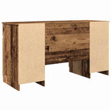 Desk with Drawer Old wood 140 x 49 x 76 cm Engineered wood 3328514