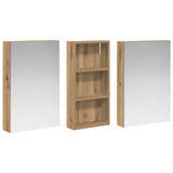 Bathroom Cabinet Set 3 pcs 110 x 10.5 x 60.5 cm Engineered wood 3403719