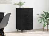 Sideboard Black oak 34 x 34.5 x 90 cm Engineered wood 881551